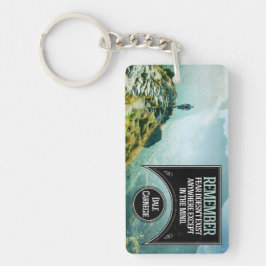 Llavero Dale Carnegie cita Inspiradora "Miedo"