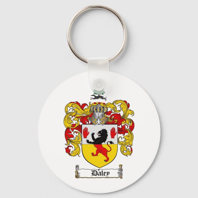 LLAVERO DALEY FAMILIAR CREST - DALEY COAT OF ARMS (Anverso)