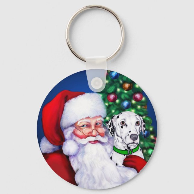 Llavero Dalmacia de Santa al Navidad (Anverso)
