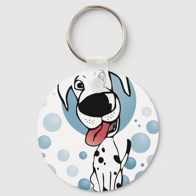 Llavero Dalmatian dog (Anverso)