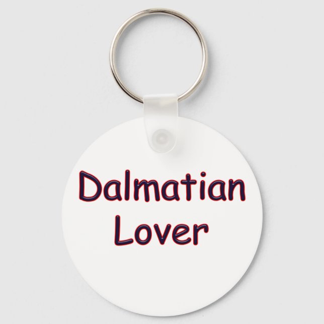 Llavero Dalmatian Lover Keychain (Anverso)