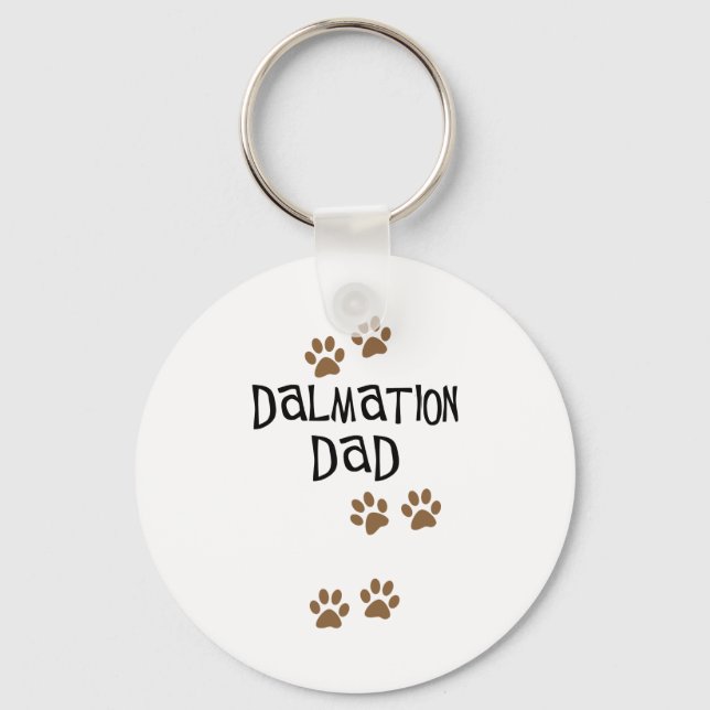Llavero Dalmation Dad (Anverso)