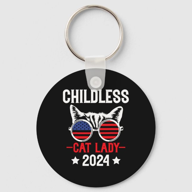 Llavero Dama de gato 2024 Diversas elecciones políticas de (Anverso)