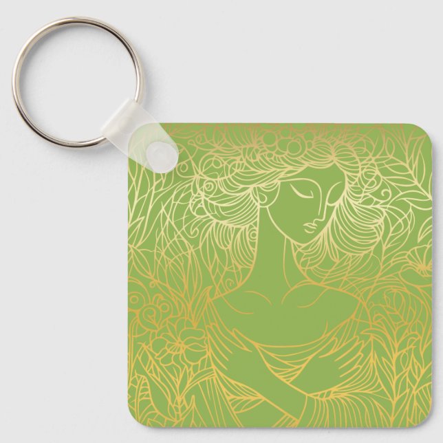 Llavero Dama en el Gardem (Anverso)