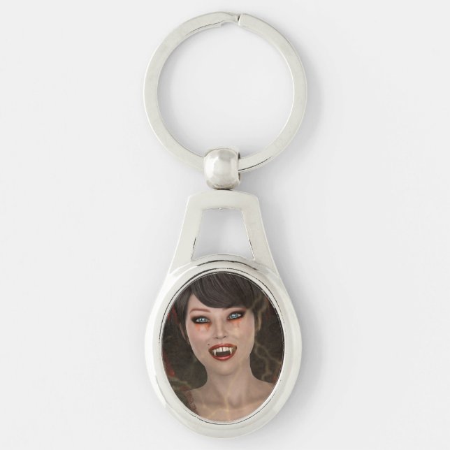 Llavero Dama vampiro (Anverso)
