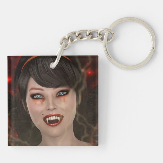 Llavero Dama vampiro (Atrás)
