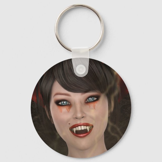 Llavero Dama Vampiro (Anverso)