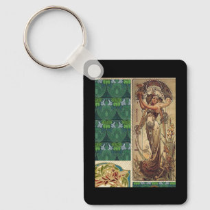 Llavero Damas Art Nouveau
