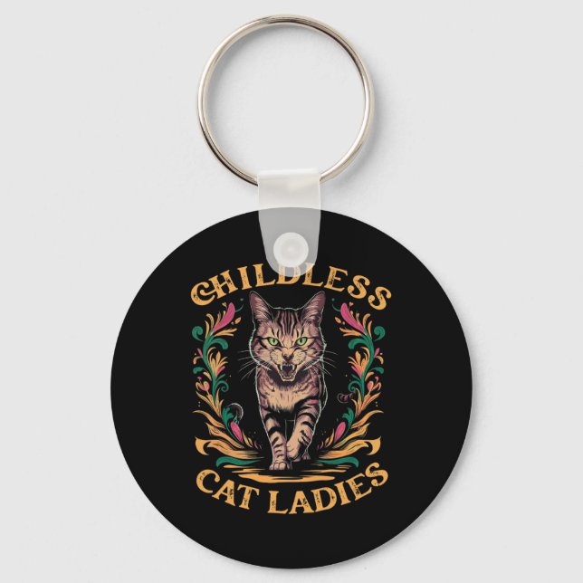 Llavero Damas de gato 2024 (Anverso)