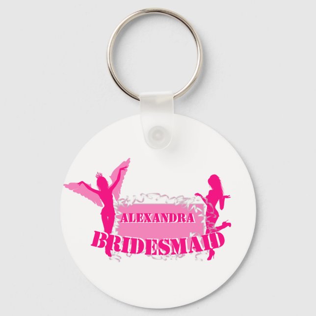 Llavero Damas de honor despedida de soltera  (Anverso)