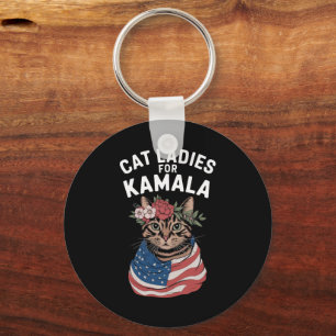 Llavero Damas Gatas Para La Elección De Kamala Dama Gata H