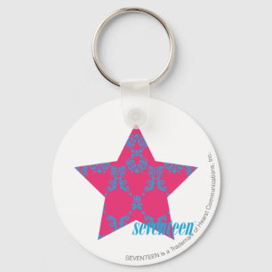 Llavero Damasco Aqua-Magenta 2