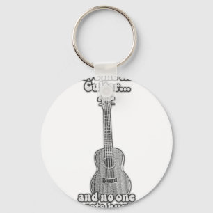 Llavero Dame la guitarra y nadie sale herido. B & N