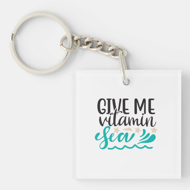 Llavero Dame Vitamina Mar (Frente)