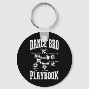 Llavero Dance Brother Playbook Comp Funny Bailando Orgullo