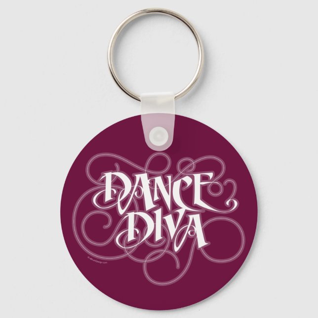 Llavero Dance Diva (Anverso)