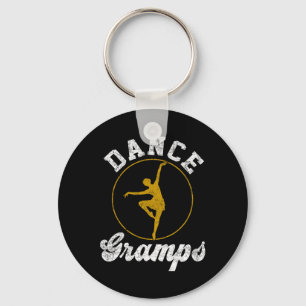 Llavero Dance Gramps Dance Lover Fathers Day