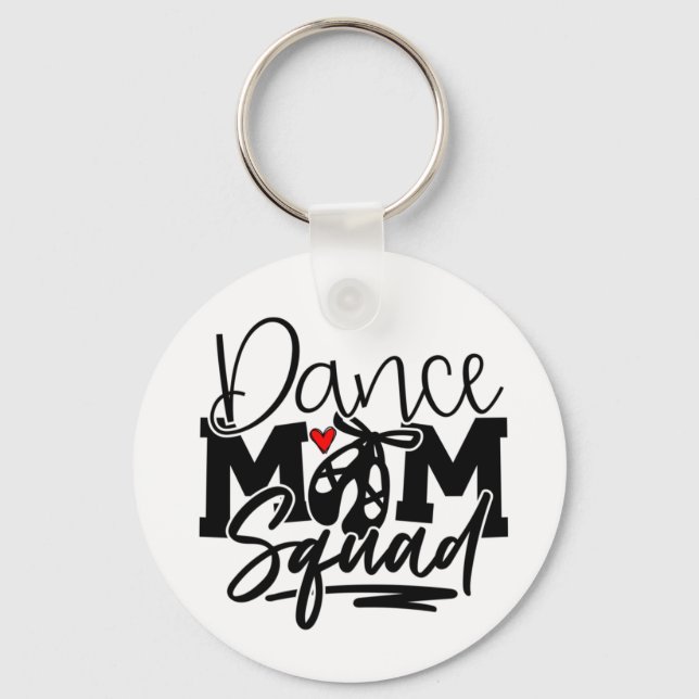 Llavero Dance Mom Squad (Anverso)