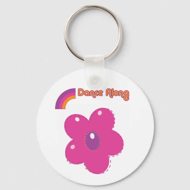 Llavero dancealong_key_chain_flower (Anverso)