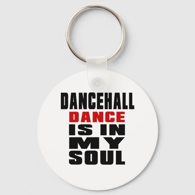 Llavero DANCEHALL está en mi alma (Anverso)