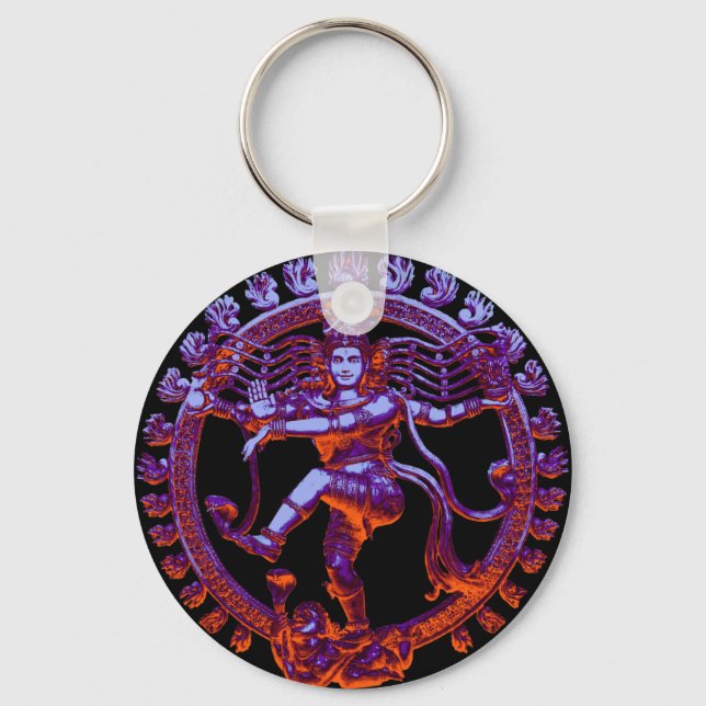 Llavero Dancing Shiva Keychain (Anverso)