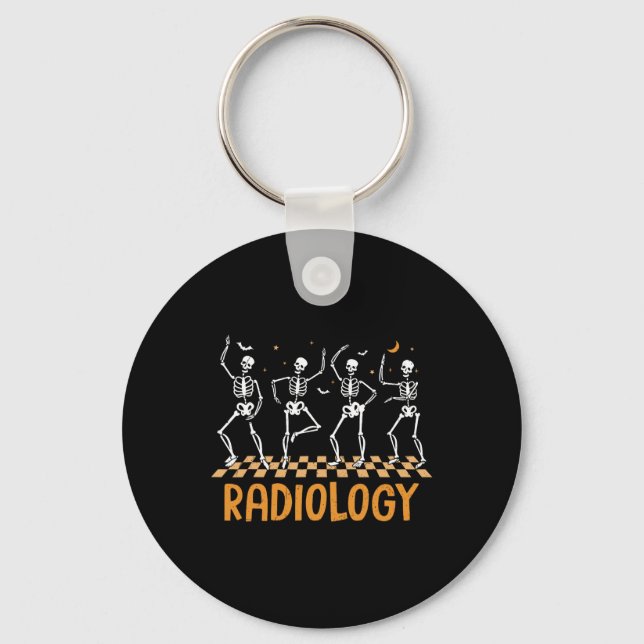 Llavero Dancing Skeleton Radiology Technist Xray Tech Ha (Anverso)