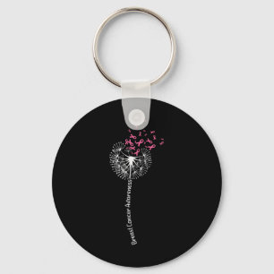 Llavero Dandelion Cáncer de Mama Guerrero de Concienciació