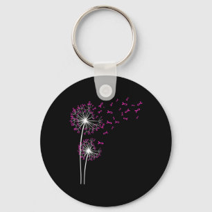 Llavero Dandelion Faith Hope Love Mama Cancer Awareness