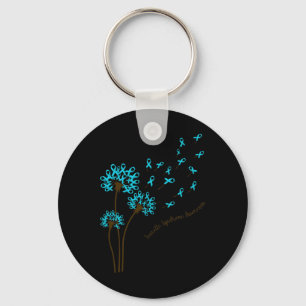 Llavero Dandelion Faith Hope Love Tourette Syndrome Awaren