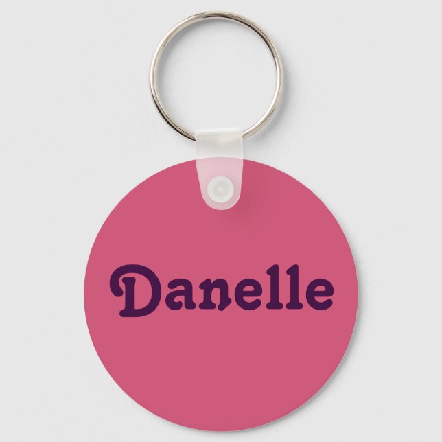 Llavero Danelle de la cadena de claves (Anverso)