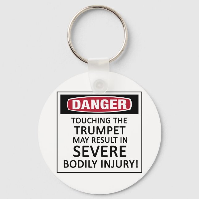Llavero Danger Trumpet (Anverso)