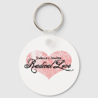 Llavero Danielle y Jennifer Radical Love Keychain