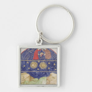 Llavero Dante y Beatriz