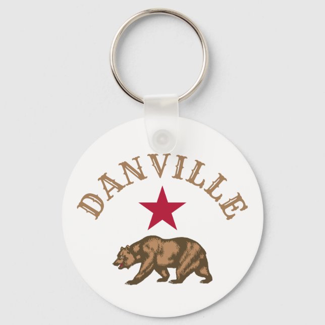 Llavero Danville, California Keychain (Anverso)