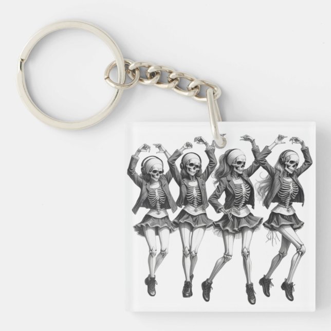 Llavero Danza de Mujeres Muertas (Frente)