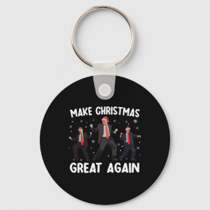 Llavero Danza de Santa Trump hace a los Navidades geniales