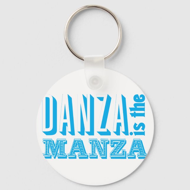 Llavero Danza es la Manza (Anverso)