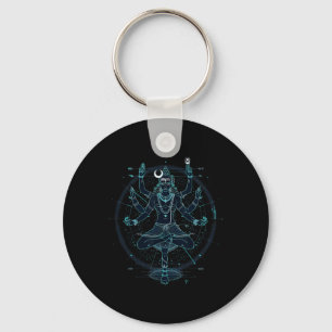 Llavero Danza Tandava de Shiva Dios Espiritual Hindú Yoga
