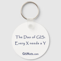 Dao de GIS Keychain