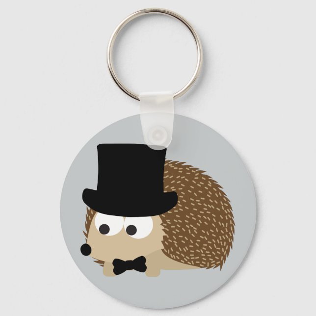Llavero Dapper Hedgehog (Anverso)