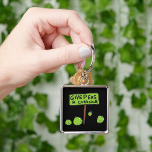 Llavero Dar A Peas Una Oportunidad
