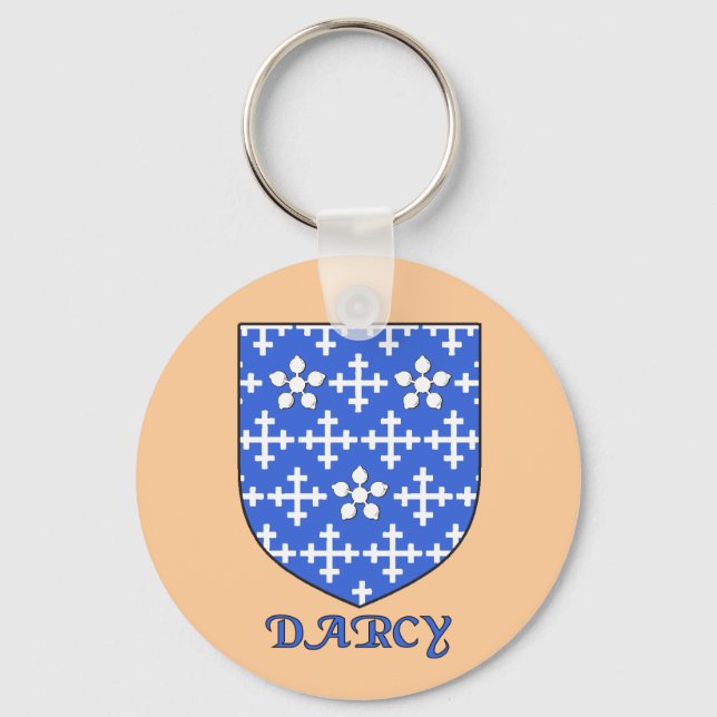 Llavero Darcy Family Shield Keychain (Anverso)