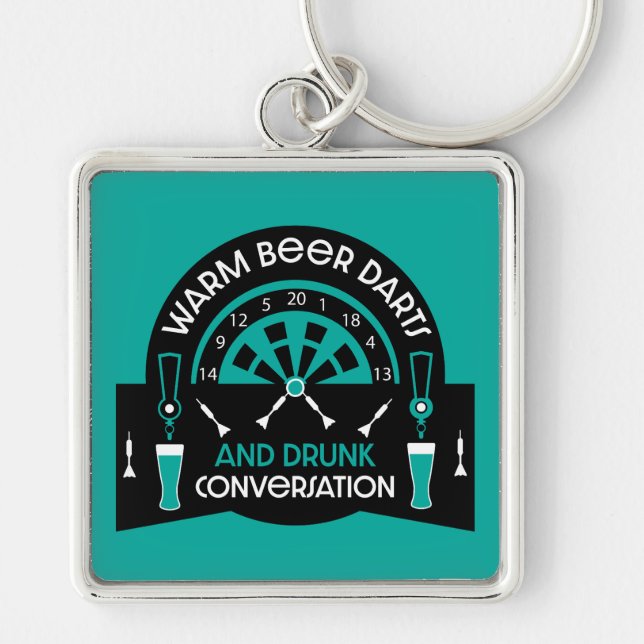 Llavero Dardos de pub clásicos (Frente)
