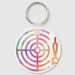 Llavero Dardos para jugadores de diana de tiro al blanco