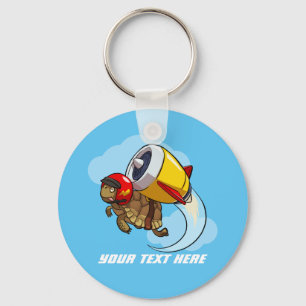 Llavero Daredevil Flying Tortoise con un Personalizado Jet