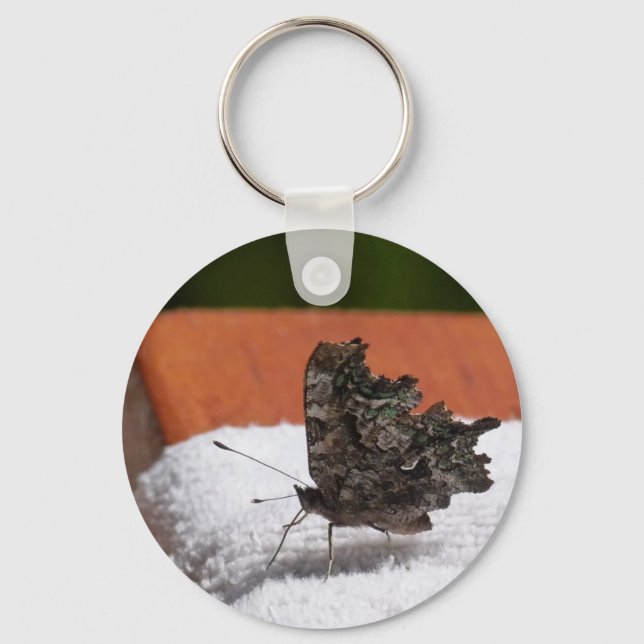 Llavero Dark Camouflage Butterfly (Anverso)