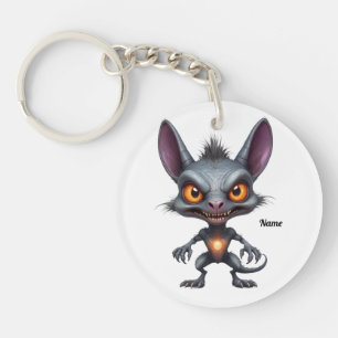 Llavero Dark Chupacabra Art Halloween Fantasy Creature