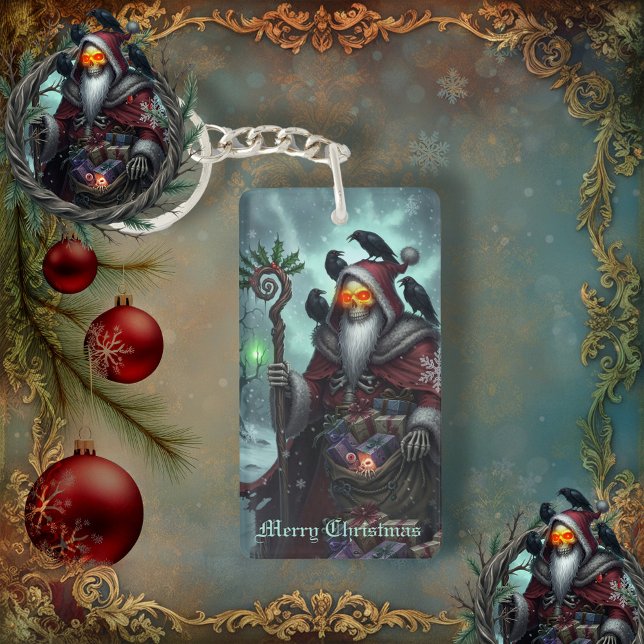 Llavero Dark Santa of Shadows – Gothic Christmas Skeleton  (Subido por el creador)