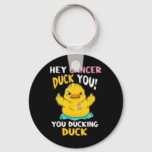 Llavero Darling Duckie - Guerrero del Cáncer de Mama