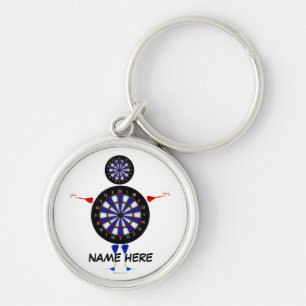 Llavero Dart Player Fun